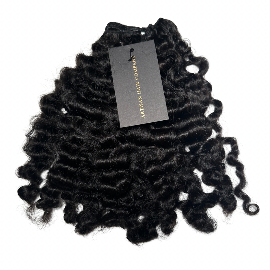 Raw Burmese Curly Weft PRE-ORDER