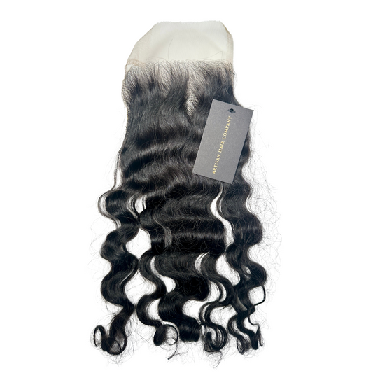 Raw Ripple Deep Curly 5x5 HD Lace Closure