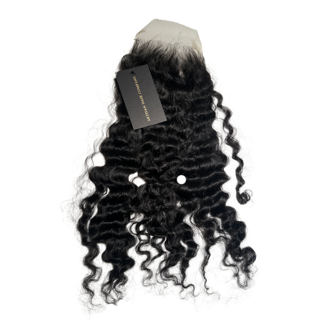 Raw Burmese Curly 5x5 HD Lace Closure