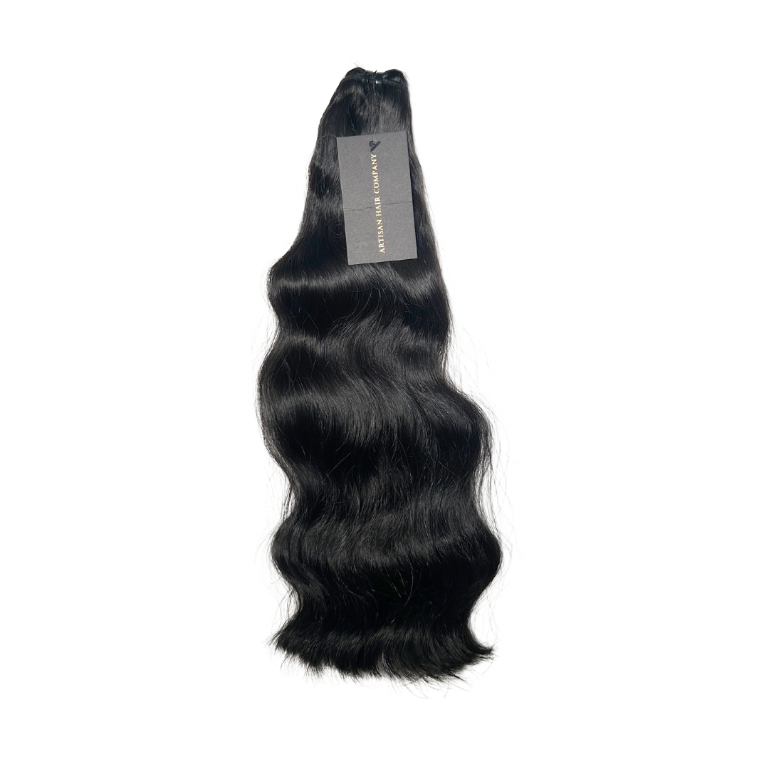 Raw Southeast Asian Signature Loose Wave Weft